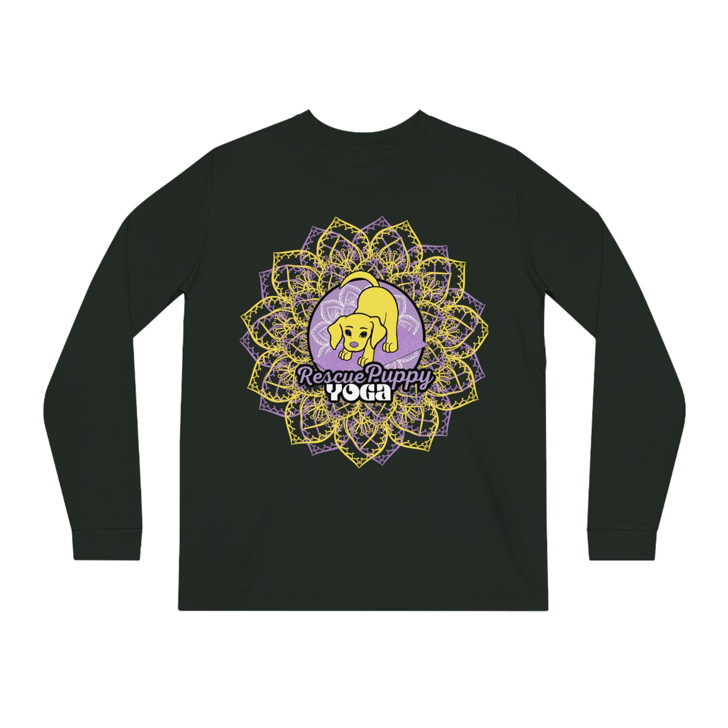 Rescued is My Favorite Breed Unisex Organic Long Sleeve Tee