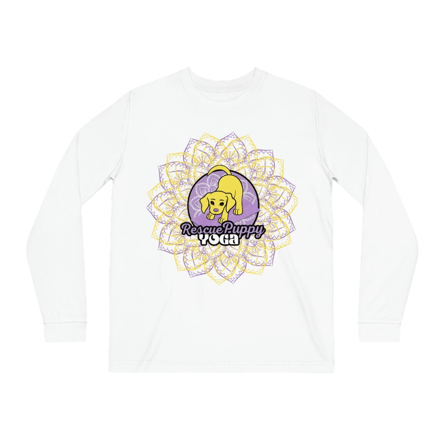 Rescued is My Favorite Breed Unisex Organic Long Sleeve Tee