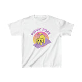 KIDS Puppy Pose with Yogi the Rescue Puppy Yoga Mascot Unisex Classic Tee