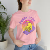 Puppy Pose with Yogi the Rescue Puppy Yoga Mascot Unisex Classic Tee