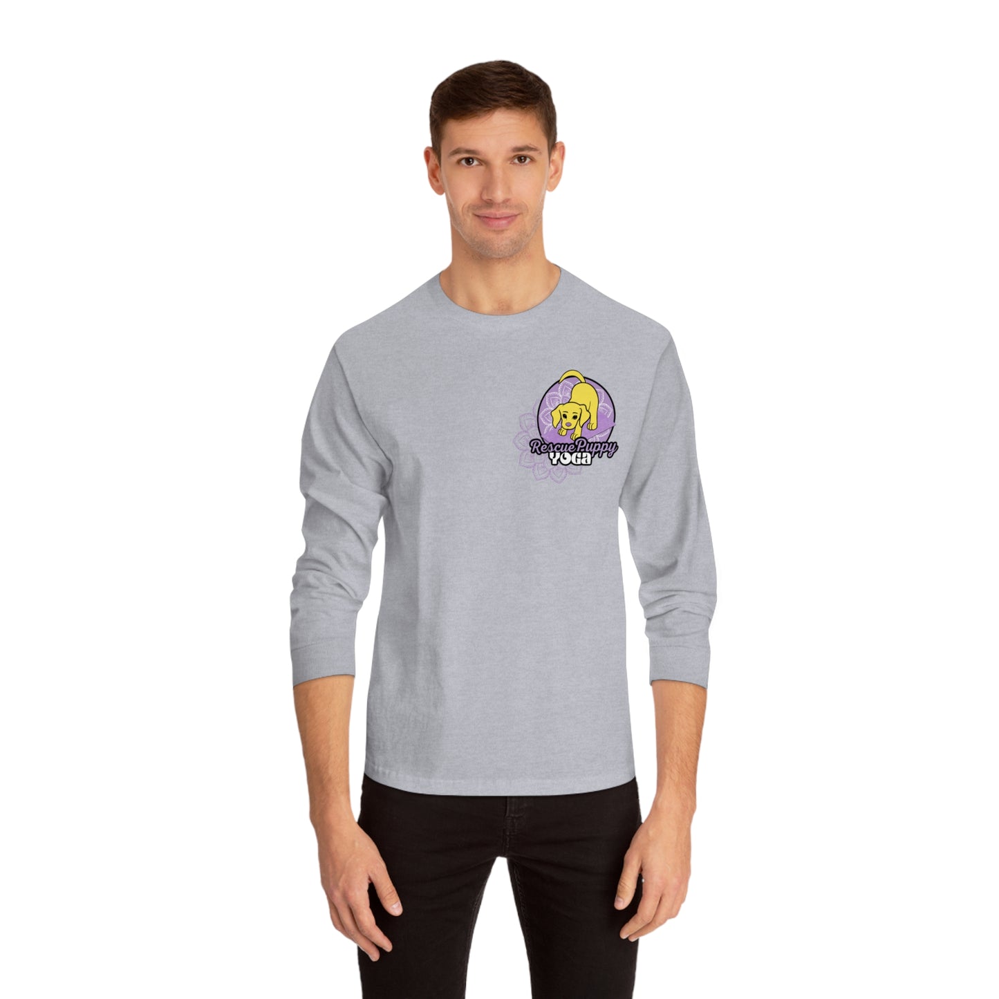 Adopt Don’t Shop Unisex Organic Long Sleeve Tee