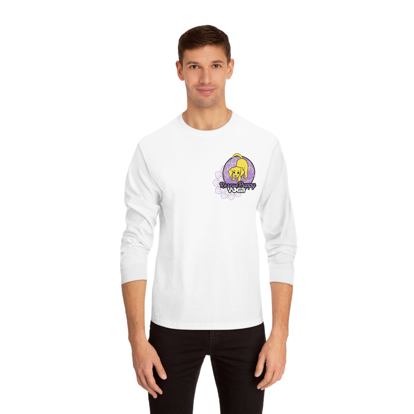 Adopt Don’t Shop Unisex Organic Long Sleeve Tee