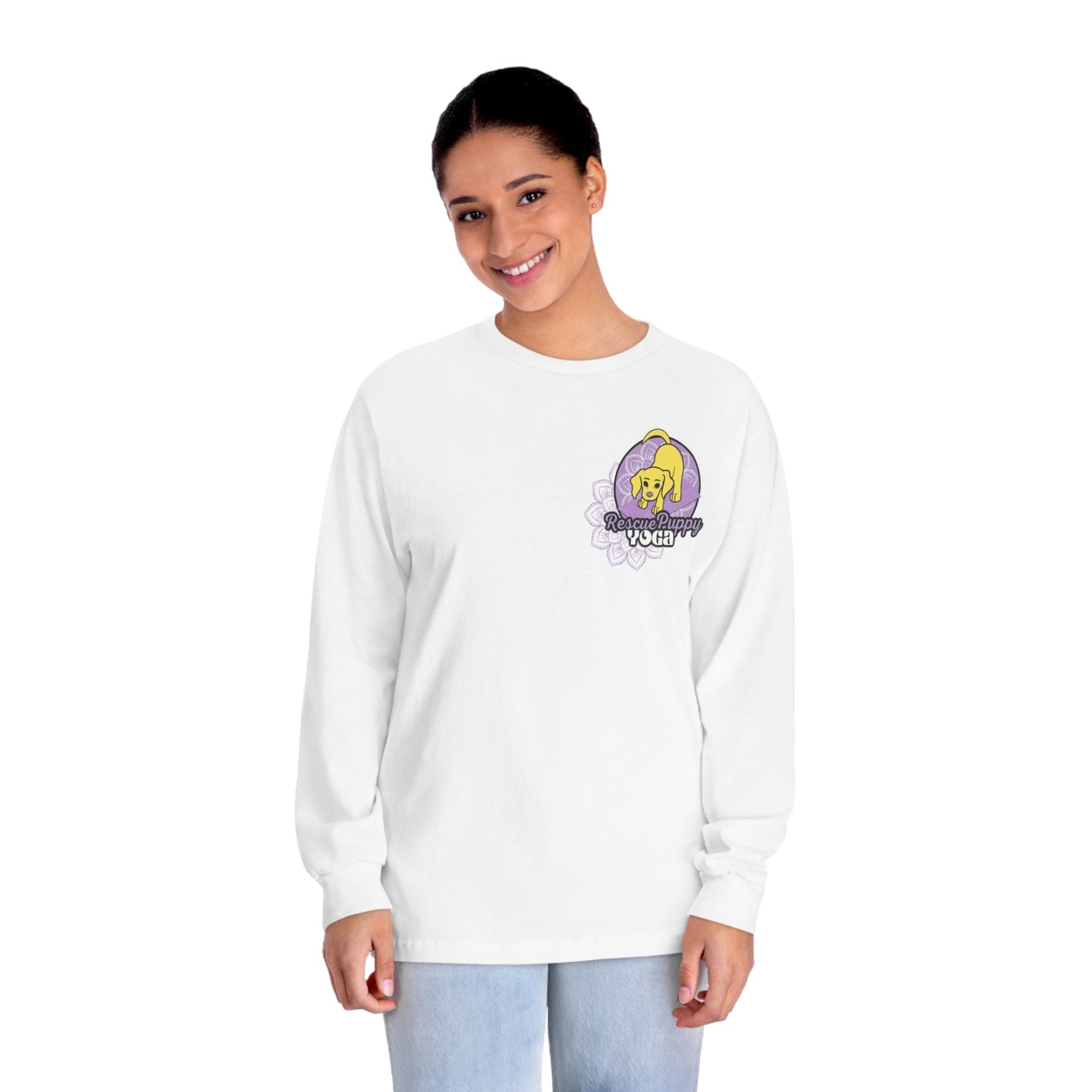 Adopt Don’t Shop Unisex Organic Long Sleeve Tee