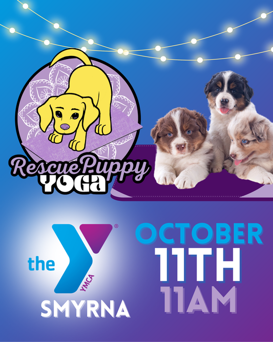 Rescue Puppy Yoga - Northern Rutherford YMCA