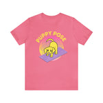 Puppy Pose with Yogi the Rescue Puppy Yoga Mascot Unisex Classic Tee