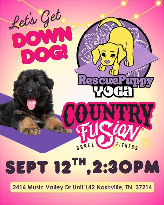 Rescue Puppy Yoga - Country Fusion Dance Fitness