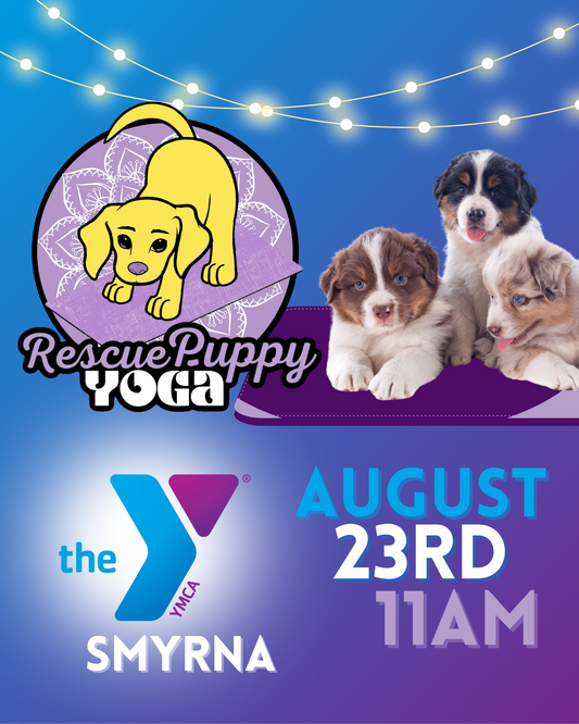 Rescue Puppy Yoga - Northern Rutherford YMCA