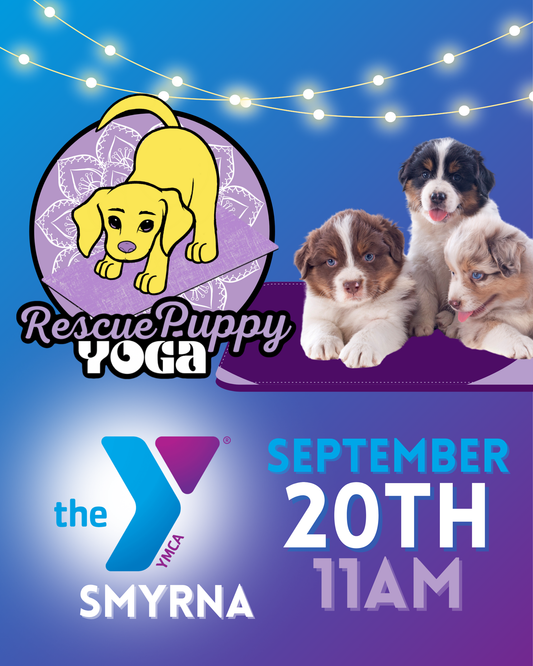 Rescue Puppy Yoga - Northern Rutherford YMCA