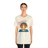 Pawmaste Pitbull Puppy Yoga Mountain Shirt Unisex Classic Tee